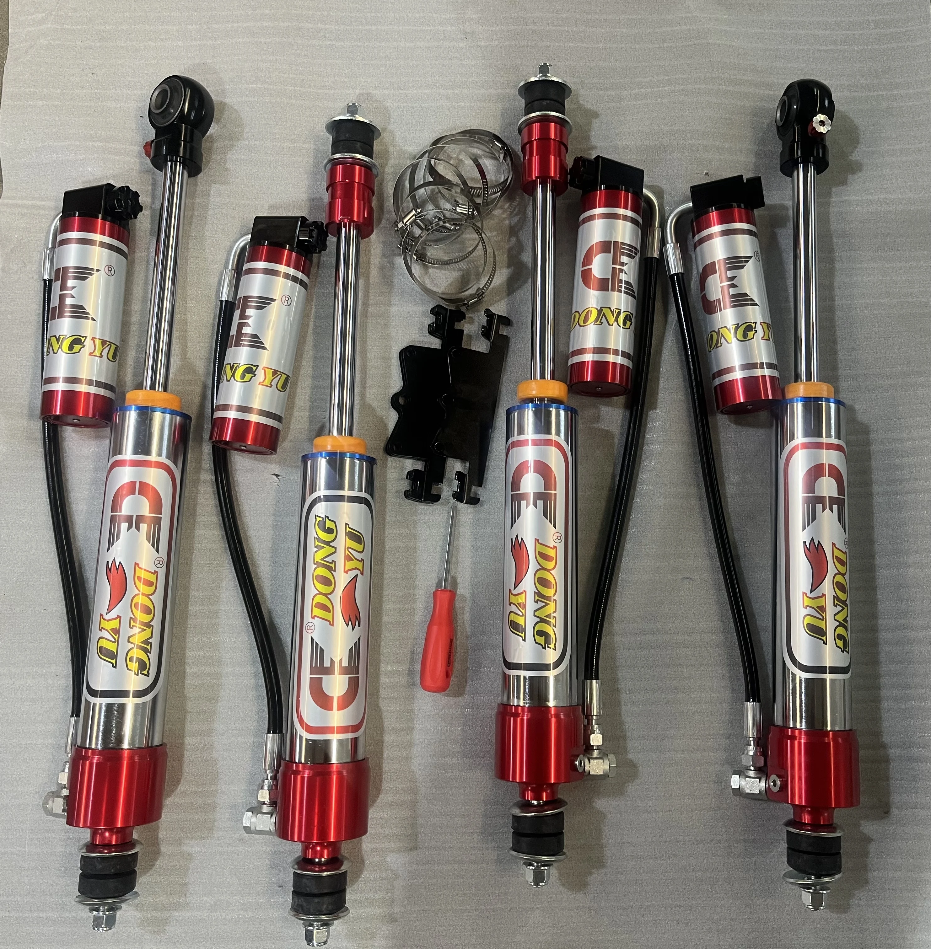 

Aumer Front Suspension Lift Kit Shock Absorber Rebound Compression Adjustable Nitrogen Coilover For New SUZUKI JIMNY