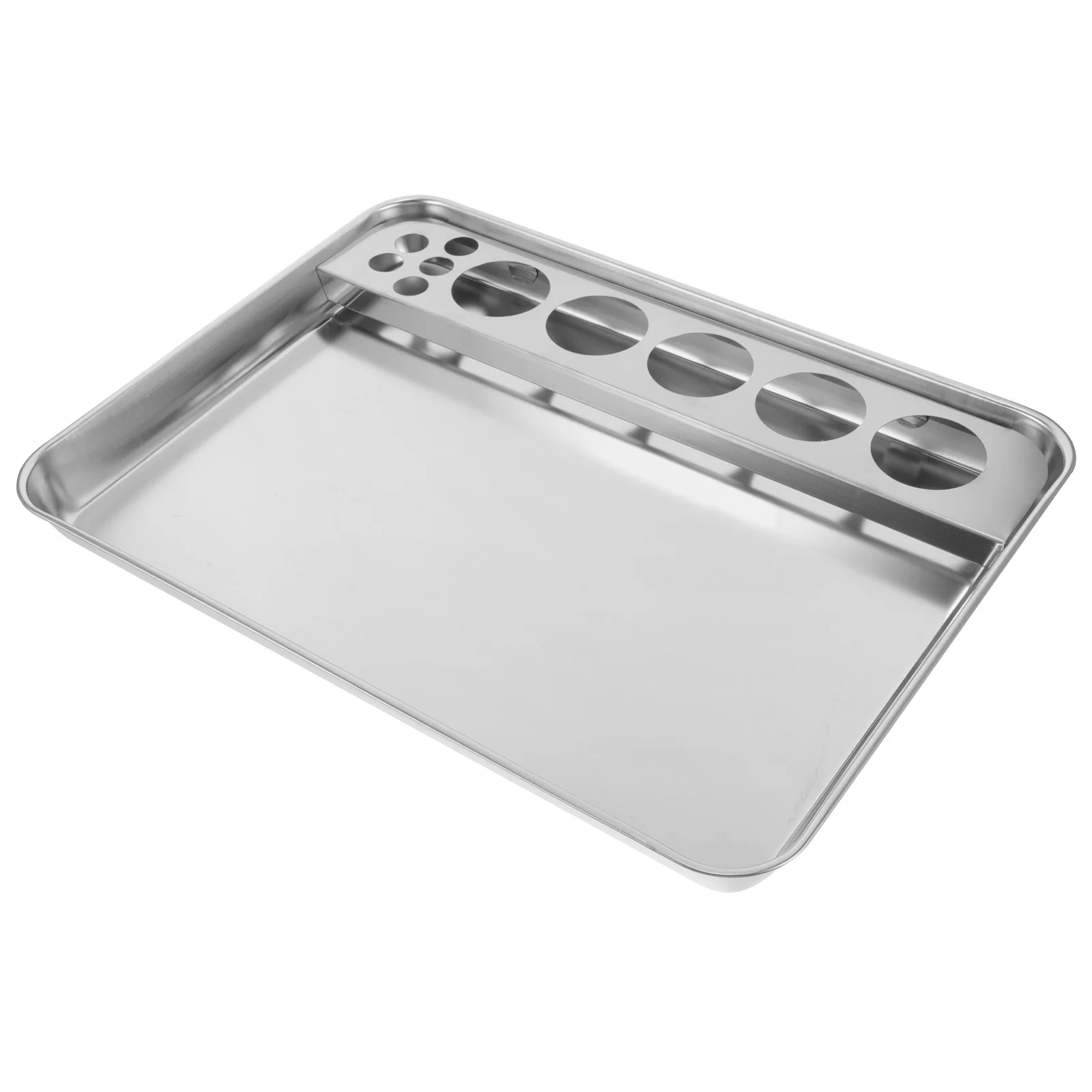 

Stainless Steel Medical Tray Durable Corrosion Resistant Injection Prepare Dressing Change Medicine Dispensing Hospital