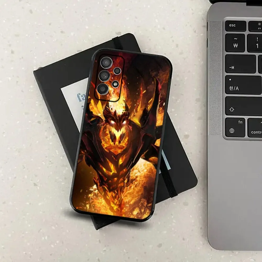 Game D-Dota 2 Phone Case For Samsung S24,S21,S22,S23,S30,Ultra,S20,Plus,Fe,Lite,Note,10,9,5G Black Soft Cover