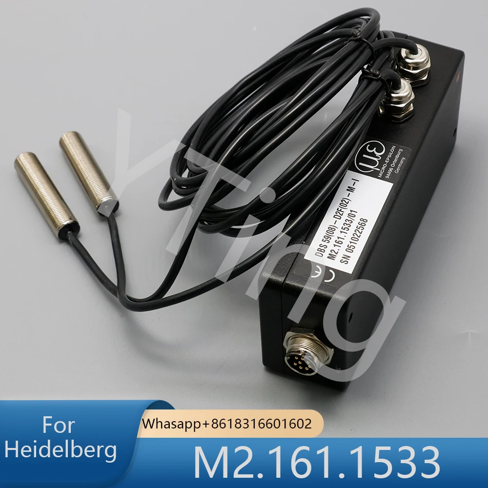 Neue m2.161.1533 heidelberg sm74 detektion doppel blatt controller ultraschall m2.161.1533/01c druckmaschine