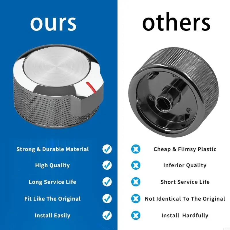 L8RE Cooktop Ofen Herd Knauf Schalter Rotary Kochknopf für kfed500ebs00 KFED500EBS03