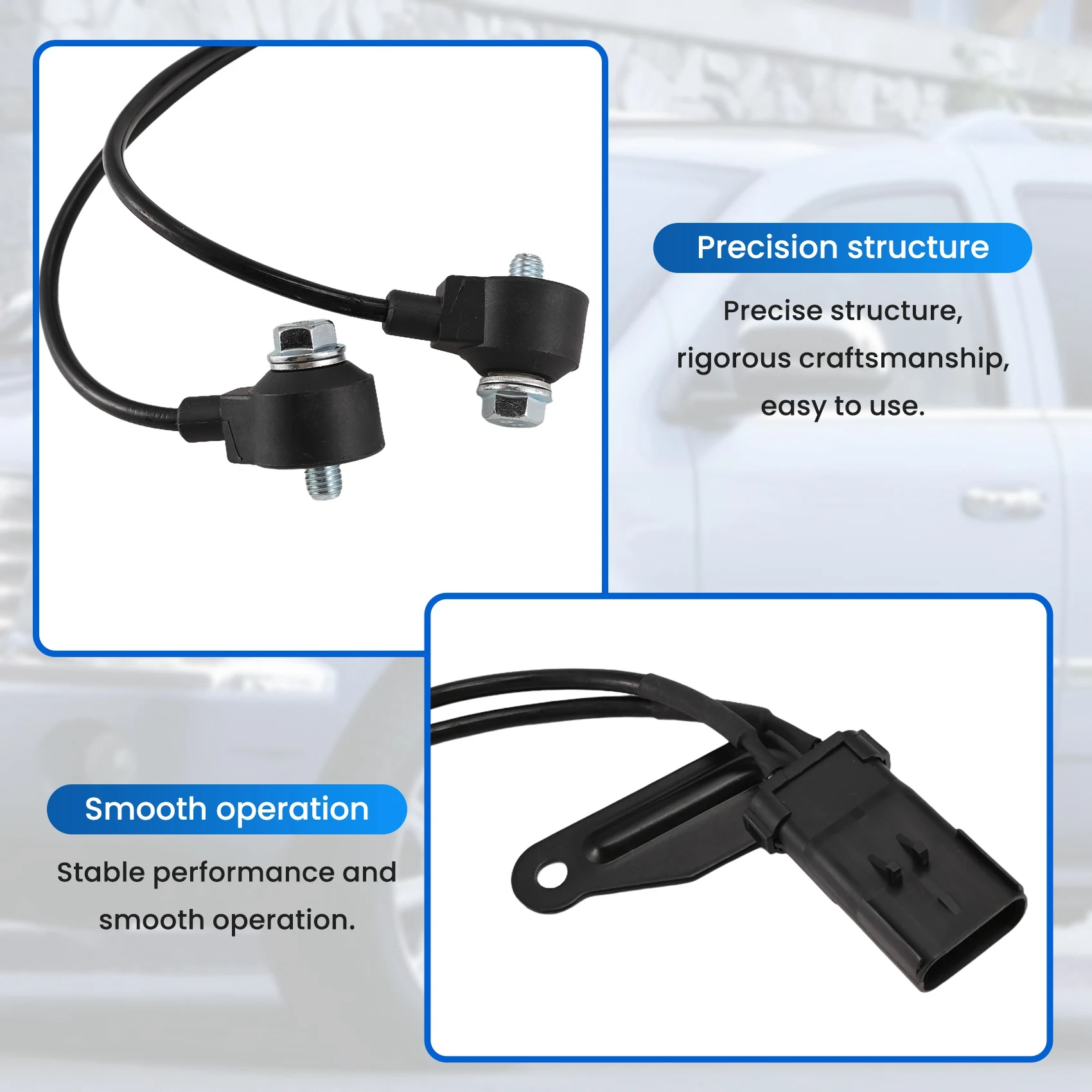 

Knock Sensor For Aspen Dodge Dakota Jeep Commander Mitsubishi Raider 56041677AA 56041677AB SU3316
