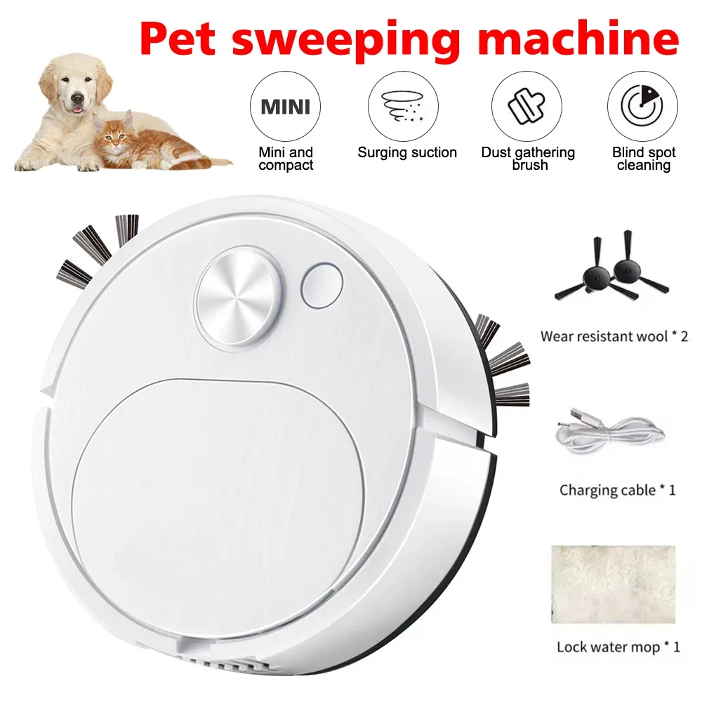 Fully Automatic Sweeping Robot Smart Vacuum Mop Household Lazy Smart Sweeping Suction and Mopping Three-In-One Sweeping Machine