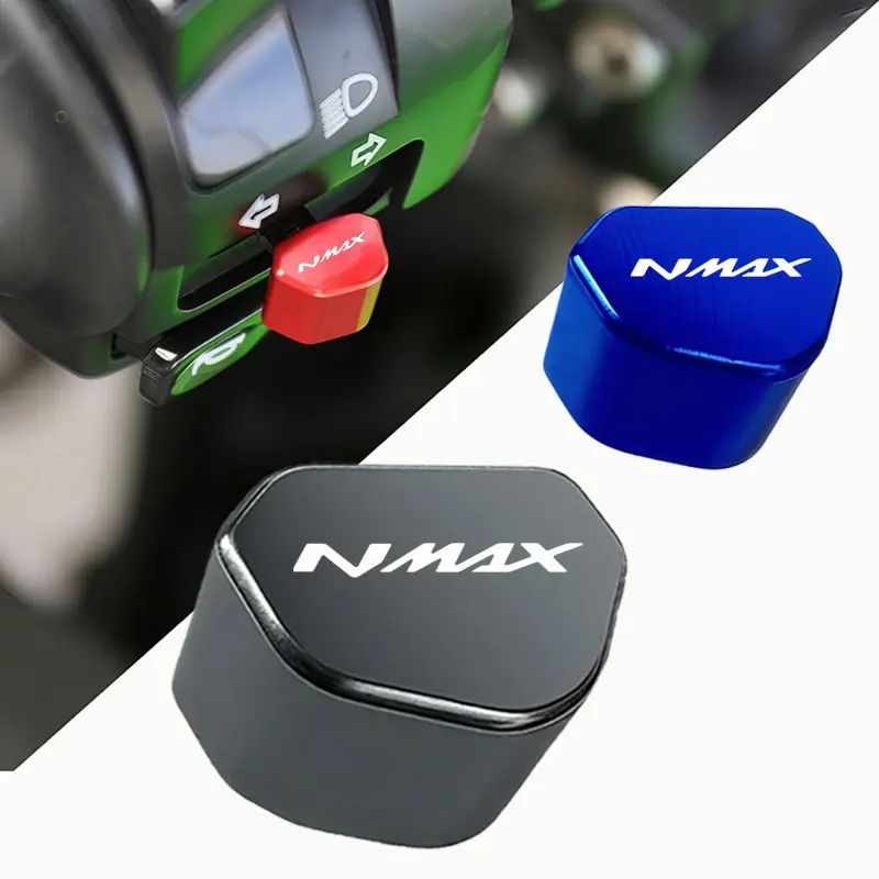 2025 For YAMAHA NMAX155 NMAX125 N-MAX NMAX 155 125 Aluminum Motorcycle Turn Signal Switch Button Keycap Accessories