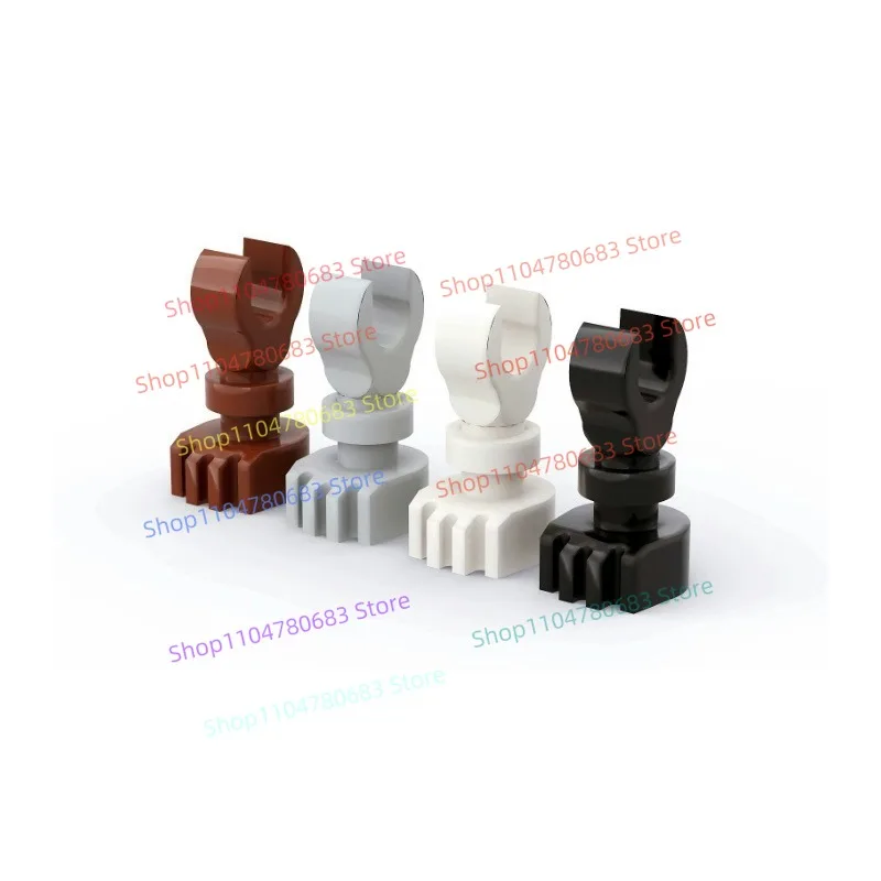 حزمة ملحقات مكعبات البناء MOC: لعبة زخرفية على شكل عظمة ساق هيكل عظمي للتجميع المجاني وهدايا العطلات المختلطة والمطابقة