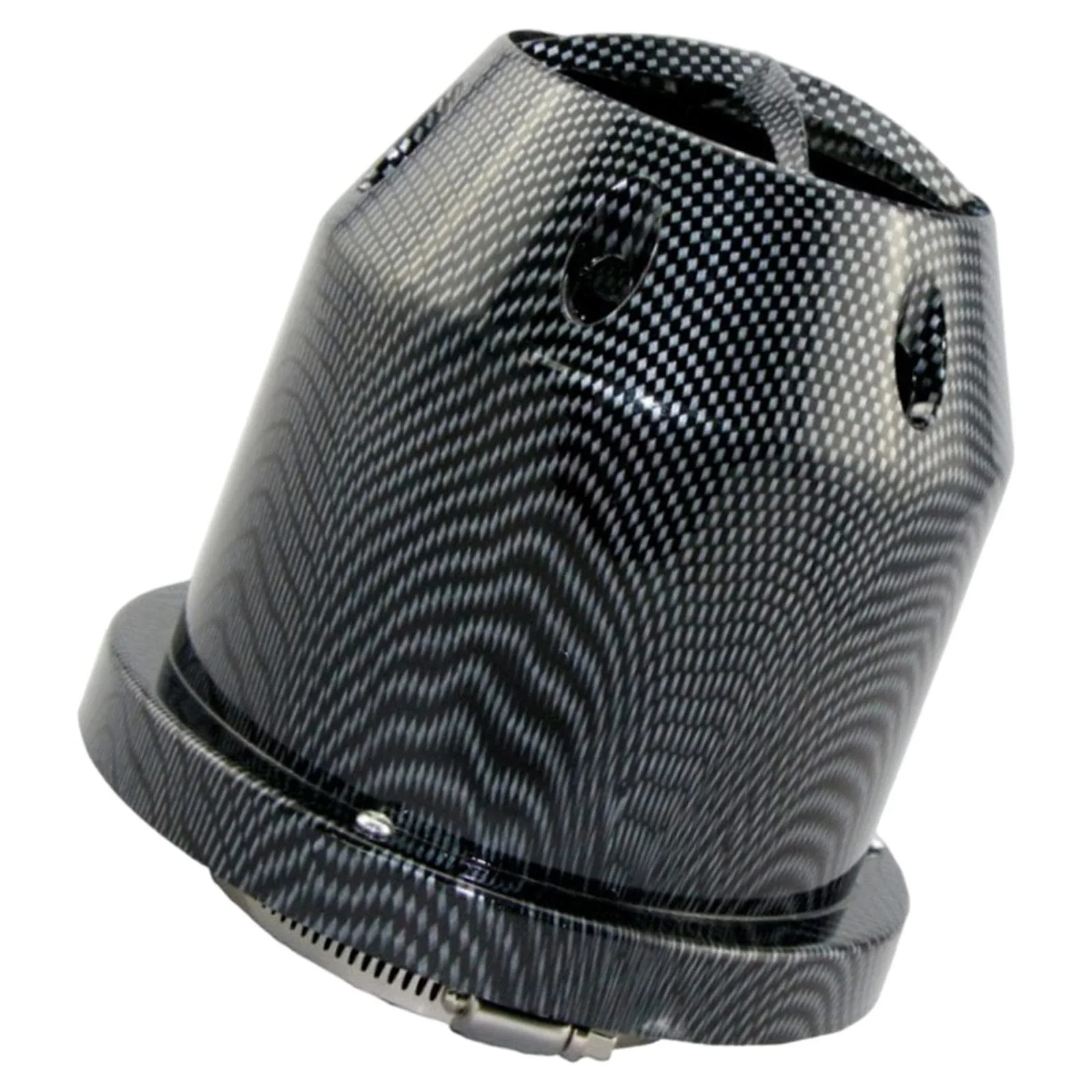 Car High-Flow Carbon Fiber Mushroom Head Modification Air Filter Intake Filter 76MM Air