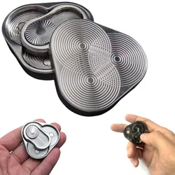 EDC Triangle Magnetic Fidget Slider Toy Metal Anti Stress Anxiety ADHD Autism Toys Kids Anxiety Stress Relief Adult Gift