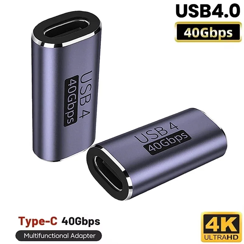 USB C Male To Female Adapter Charging Data Adapter High Speed Data Charging Conversion Plug For Type C Laptop Phone Accessories