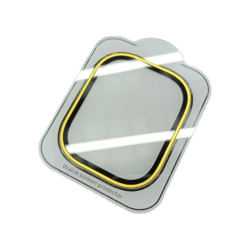 Full Coverage Glass Screen Protector For Watch S8 Ultra 49mm Screen Protectors Anti-scratch Drop-resistant Watch Film B0q1