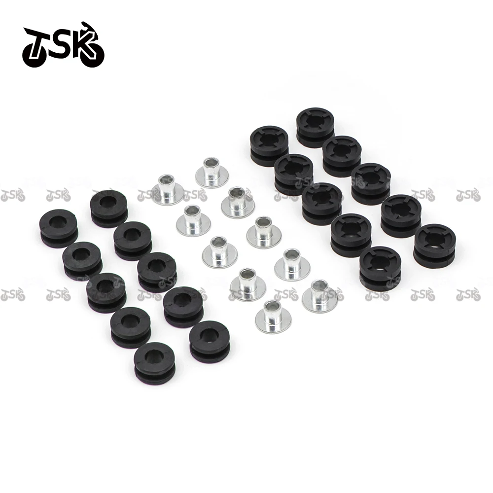 Motorcycle Side Cover Rubber Grommets Gasket Fairings For Yamaha Honda Suzuki CBR GSXR Ninja ZX YZF Kawasaki KTM BMW Accessories
