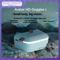 Caddx Walksnail Avatar HD Goggles L 1080P 4.5-inch large screen high-definition Head tracking low latency for rc toy FPV glasses