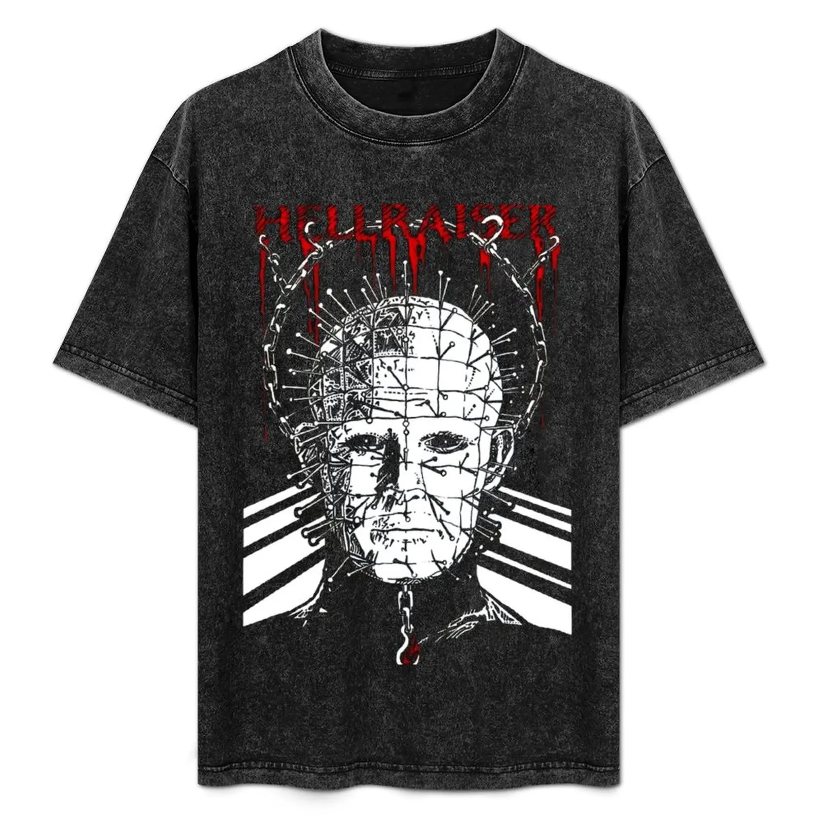 Hellraiser - Pinhead T-Shirt street wear summer clothes graphic t shirt vintage t shirts for men