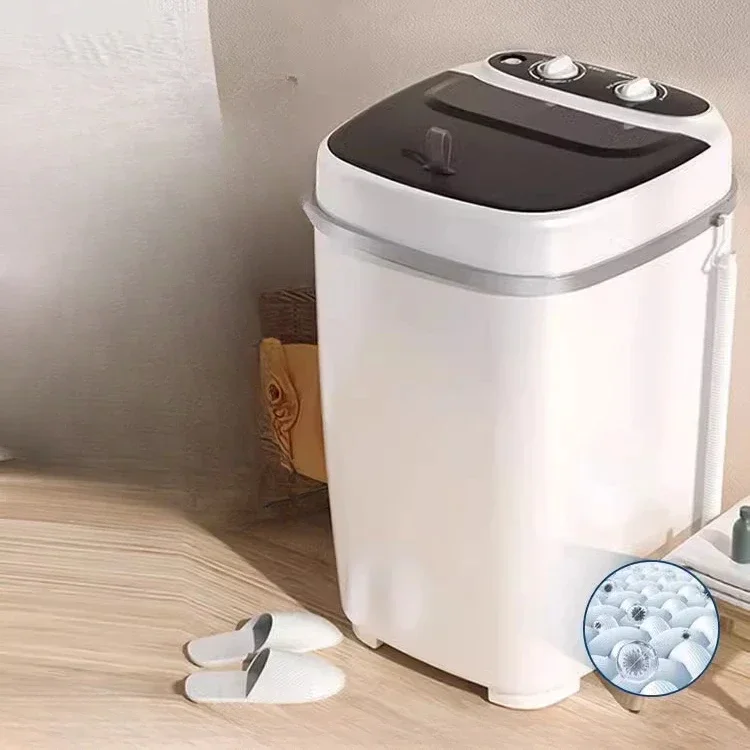 SAT1 Voor Nanjiren Kleine Wasmachine Mini Wassen Geïntegreerd Huishoudelijk Halfautomatisch Enkele Buis Vat