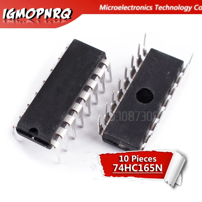 

10pcs 74HC165 74HC165N SN74HC165N SN74HC132N SN74HC138N SN74HC157N SN74HC161N SN74HC163N SN74HC164N SN74HC166N SN74HC245N DIP