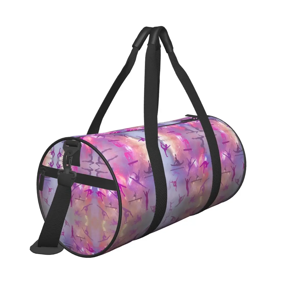 Gym Bag Gymnastics Stars Graphic Sports Bag Large Capacity Men Women Oxford Printed Handbag Funny Swimming Fitness Bag