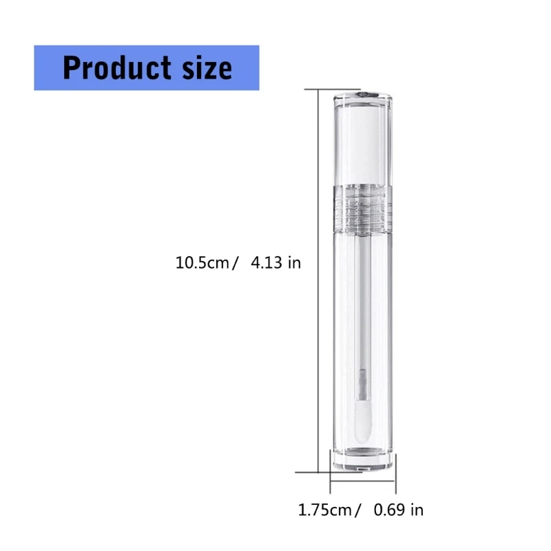10 個のリップクリームボトル空のリップグロス容器口紅チューブ女性のためのドロップシッピング