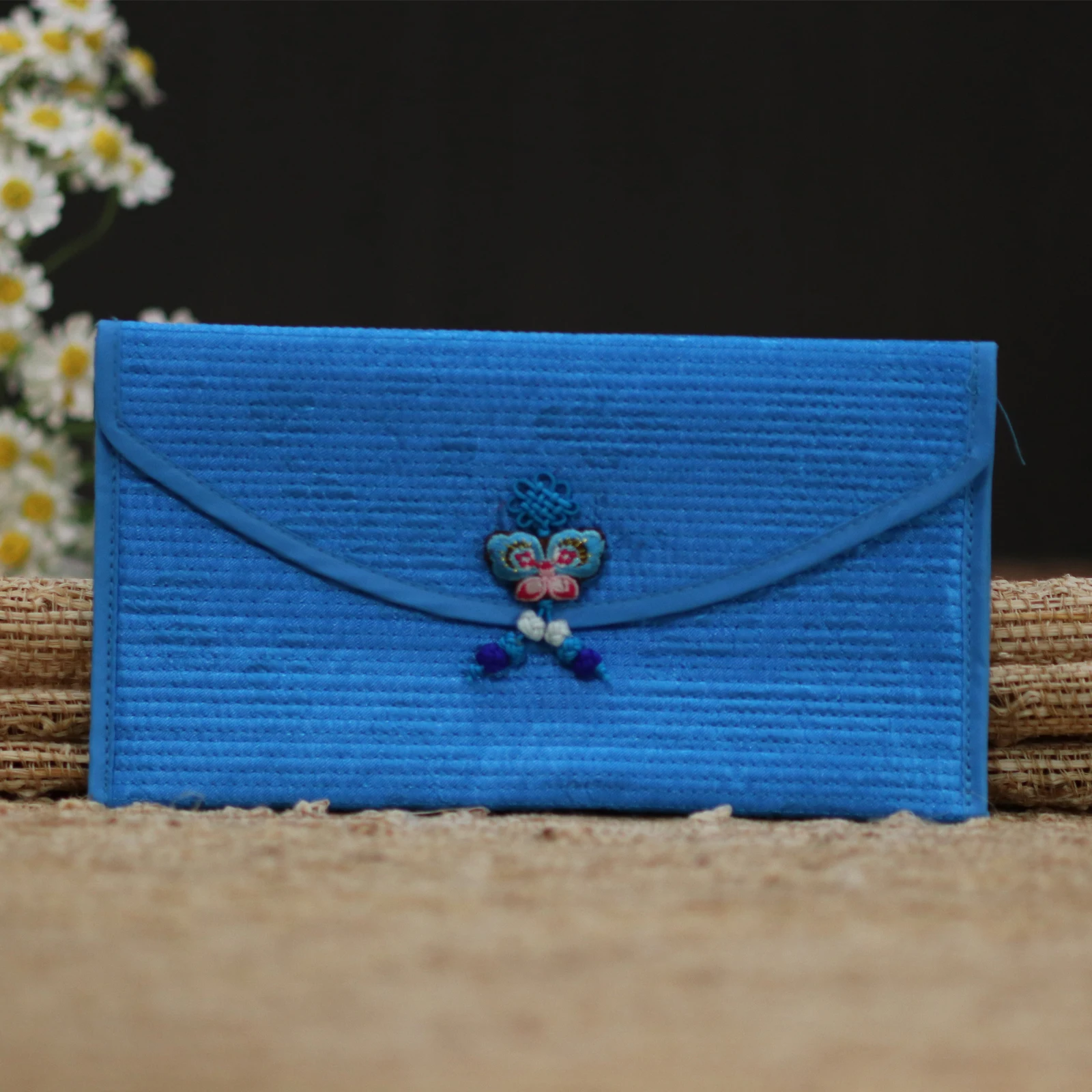 Tourist Souvenir  Korean Sle Wallet Ethnic Minori Coin Purse Colleague Gift Cact Size Polyester Long Wallet