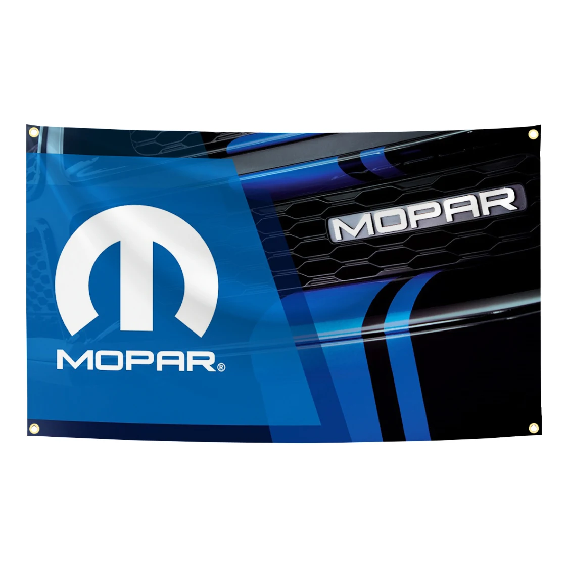 90x150cm M-Mopars Racing Car Flag Tapestry Polyester Digital Printing Banner for Garage Wall Art Out Door Decoration