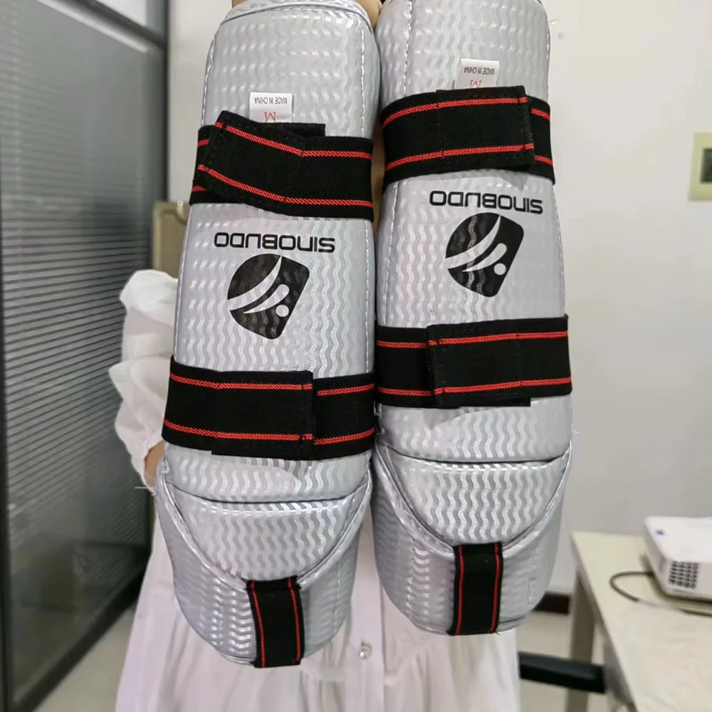 Taekwondo Arm Shin Guards Kick Boxing Protector Sanda Taekwondo Boxing Elbow Protection for MMA Muay Thai Shin Pads