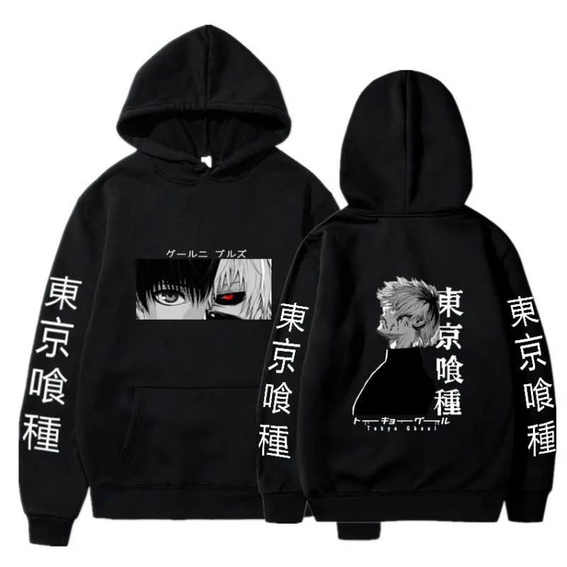 Anime Hoodie Mens Fashion Warm Sweatshirt Graphical Printed Hip Hop Hoodies Casual Streetwear Spring Autumn New Hoody