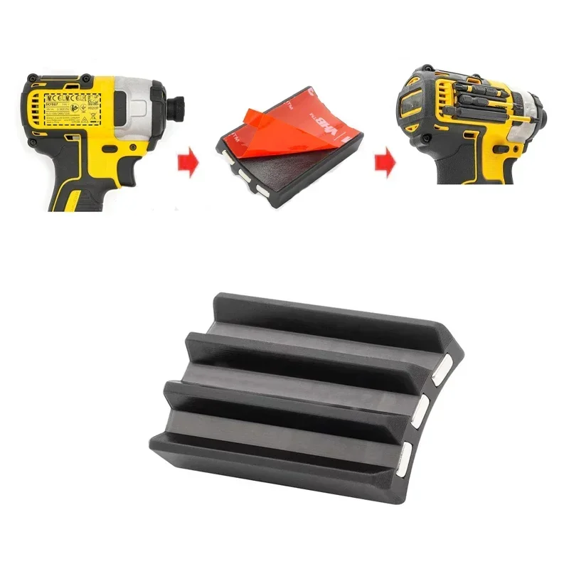Magnético Batch-head Holder com Screw Bit Impact Driver Wrench Fit para a Maioria das Ferramentas Brocas