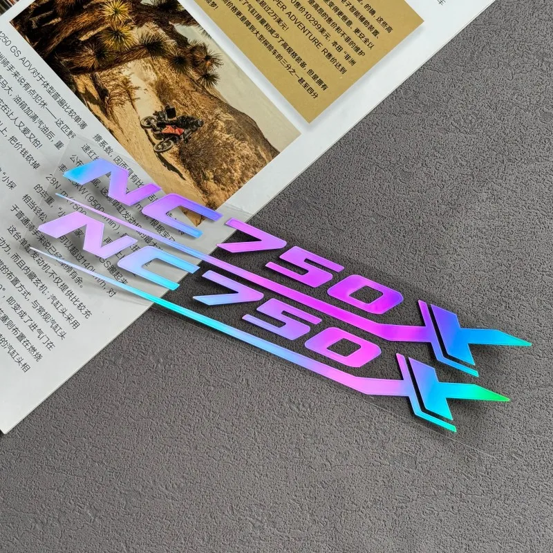 NC750X adapté pour HONDA NC NC750 NC750X accessoires de Modification de moto décoration de corps réfléchissante Film d'étiquette étanche