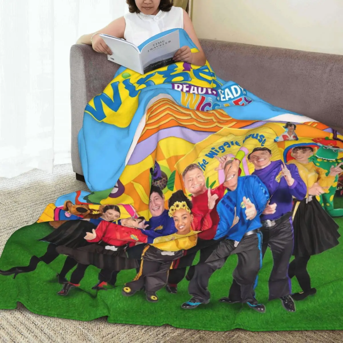 Throw Blanket The Wiggles Micro Fleece Blanket Four Sizes Blanket Personalized Comfortable For Bedroom Nice Gift