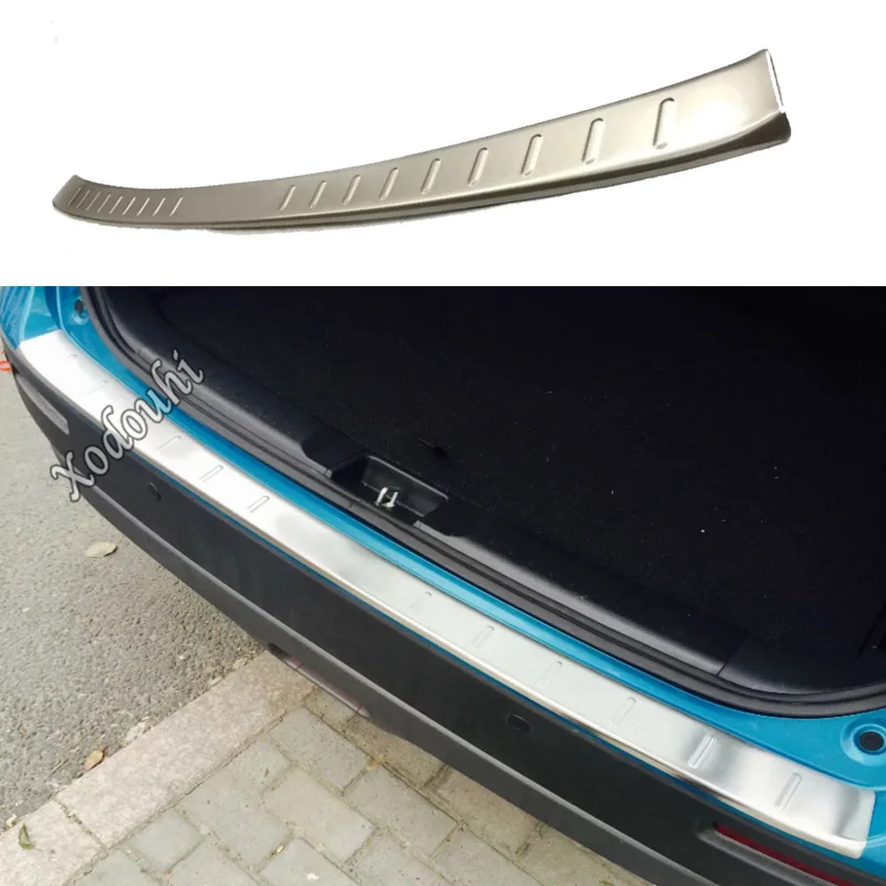 

For Suzuki Vitara 2016 2017 2018 2019 2020 Car External Rear Bumper Panel Trunk Trim Cover Stainless Steel Plate Pedal 1PCs