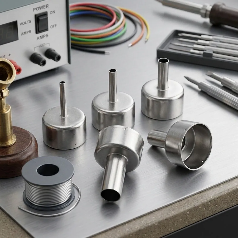 Nozzle Hot Air Station 22mm Welding 3mm/4mm/5mm/8mm/10mm Fittings For 858D 8586 For 878 878D  Nozzle Hot Air Station