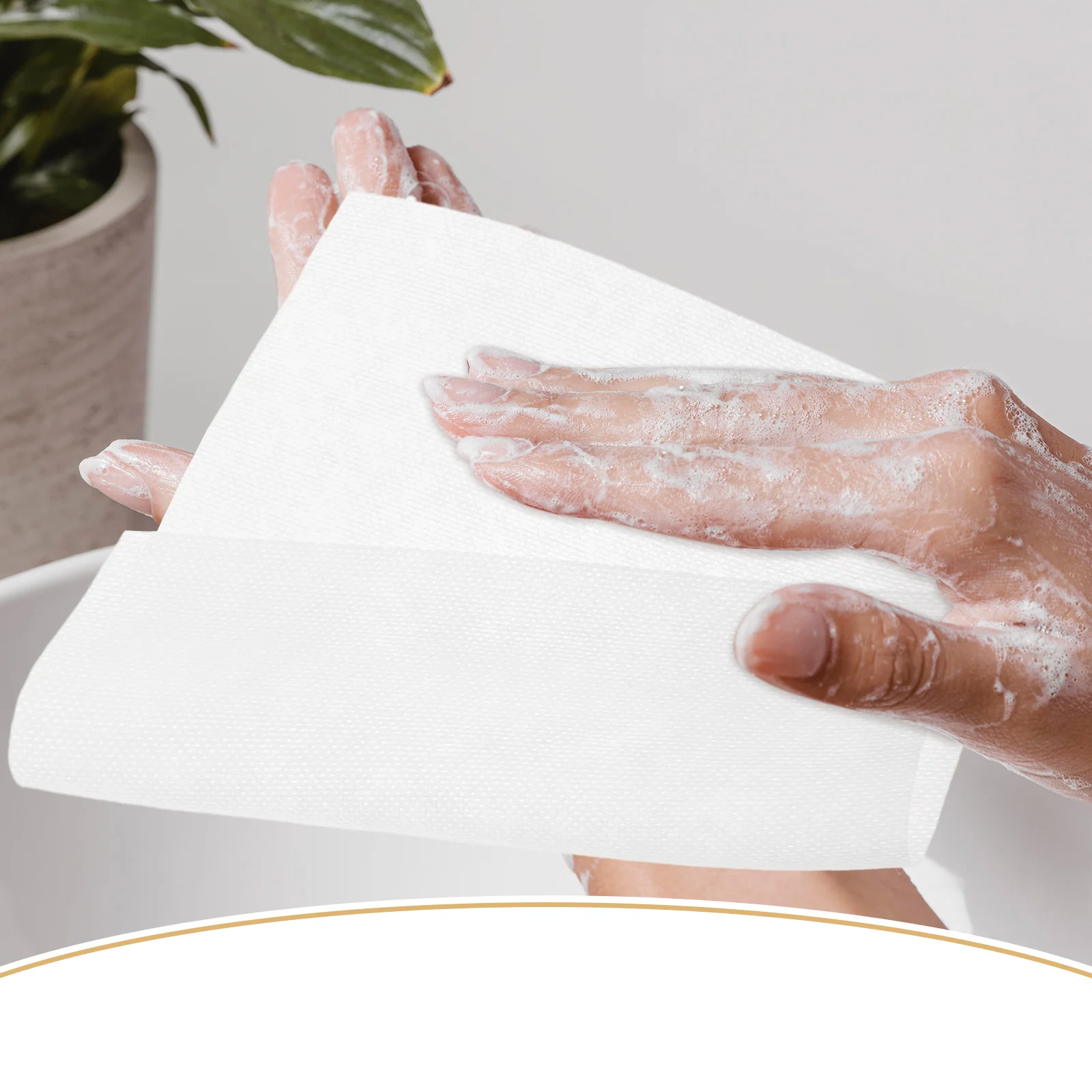 60 pezzi asciugamani per il viso usa e getta tessuto non tessuto di cotone morbido monouso panni per il viso salone spa rimozione del trucco pelle pulita dei pori profondi