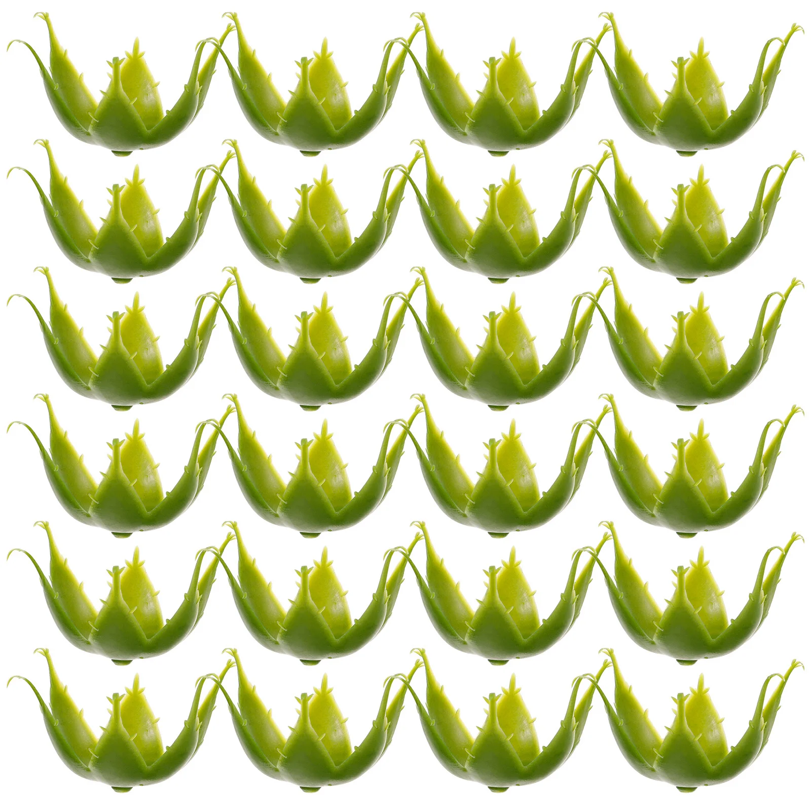 

100Pcs Fake Flower Calyxes Base Plastic DIY Sepals for Artificial Roses Receptacle Stem Connectors Craft Materials