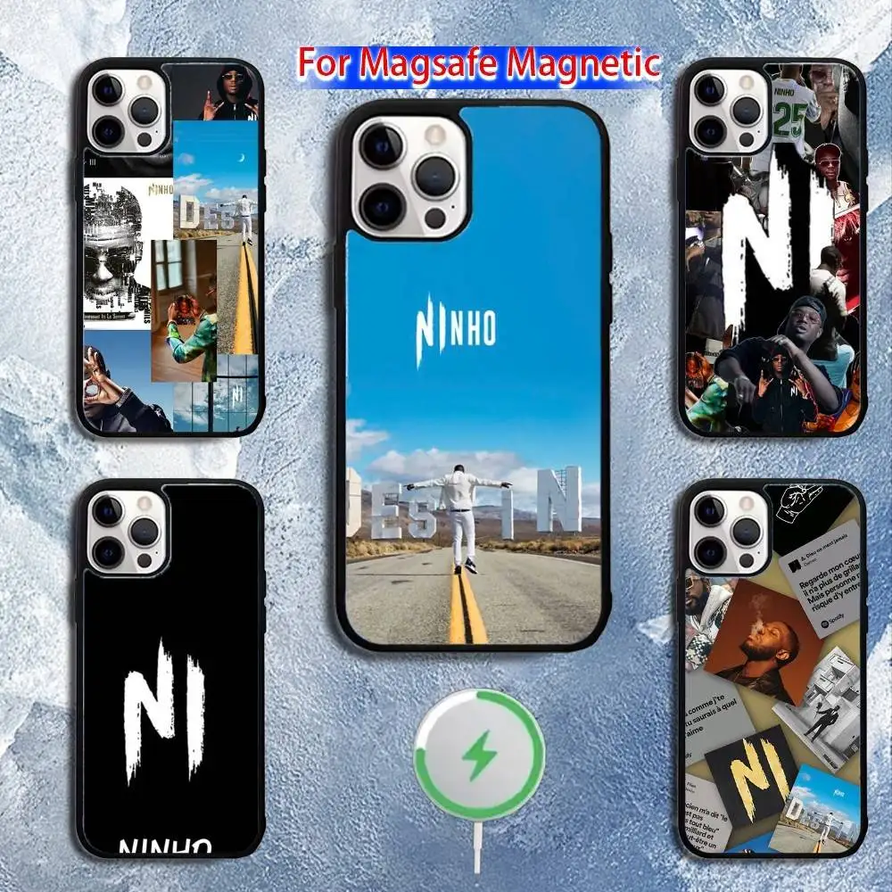 

Rapper N-NinhoS NI-es Phone Case For iPhone 16,15,14,13,12,11,Pro,Max,Plus,Mini,Magsafe,Magnetic Wireless Charging Case
