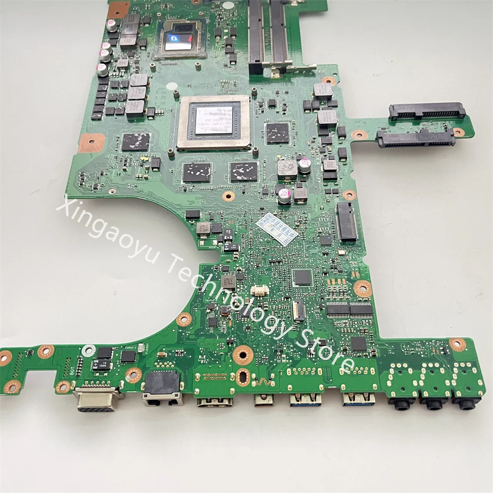 Imagem -05 - Motherboard Laptop Original para Asus 100 Teste ok G751j G751jy I74870hq Gtx980m I7-4710hq