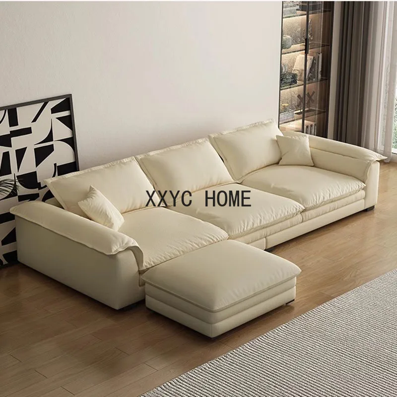 Lounger Minimalist Living Room Sofa Modern Classic Comfortable Economic Sofa Frame Italian Canape De Luxe Home Furniture