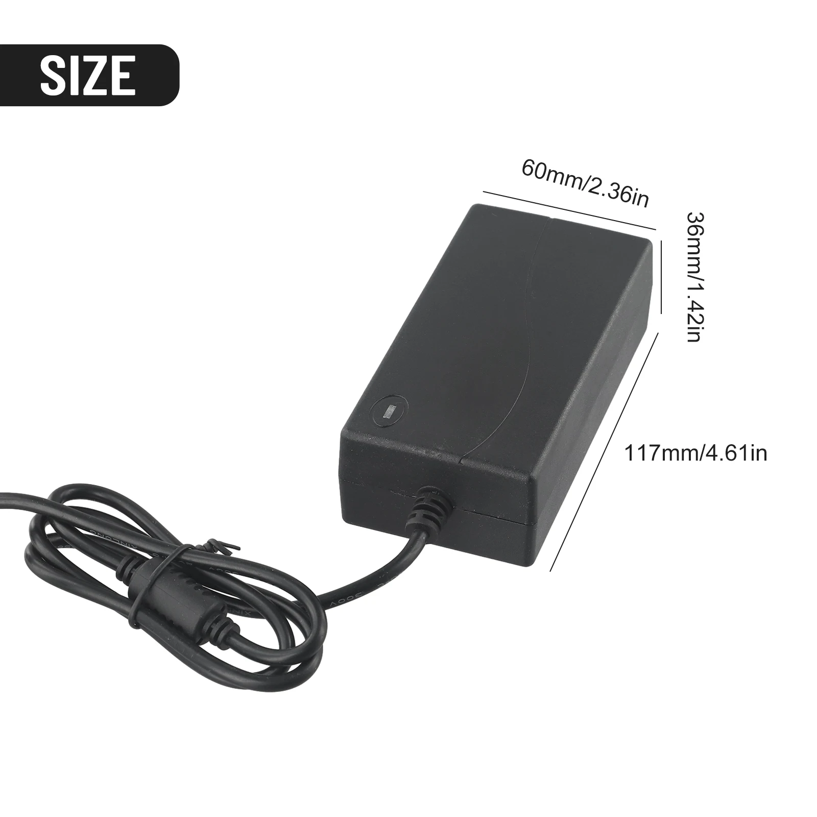 Home Power Supply 50 60Hz AC DC 1pc PVC Part Replacement Transformer AC DC Black Replace For Electric Recliner