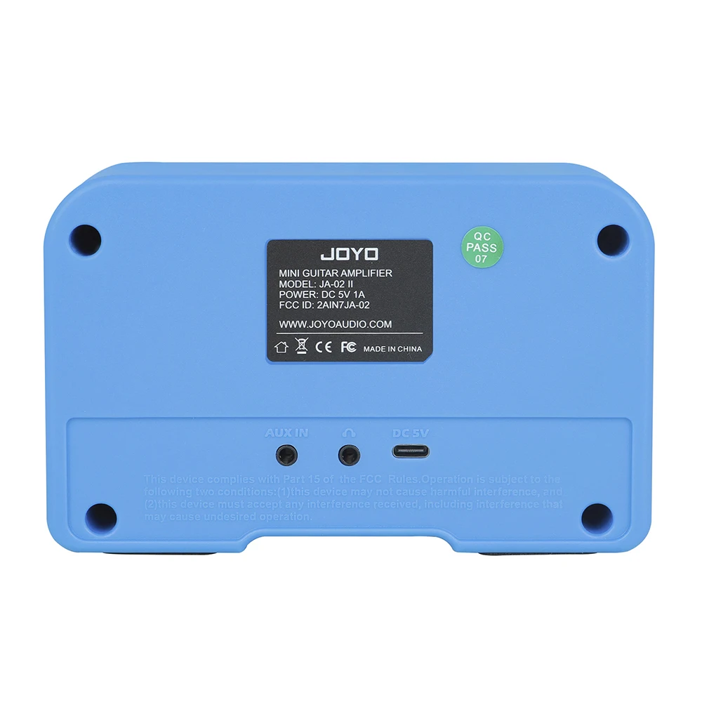 JOYO JA-02 II Electric Guitar Amplifier Portable 5W Rechargeable Bluetooth Headphone Guitar Amp with Clean & Overdrive Channel view 2