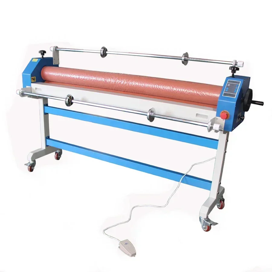 For LAM-1300 Hangzhou Cold Roll Laminator  Hot Sale  Paper Pvc Machine with Film Shaft  Electric Manual  Easy Operation