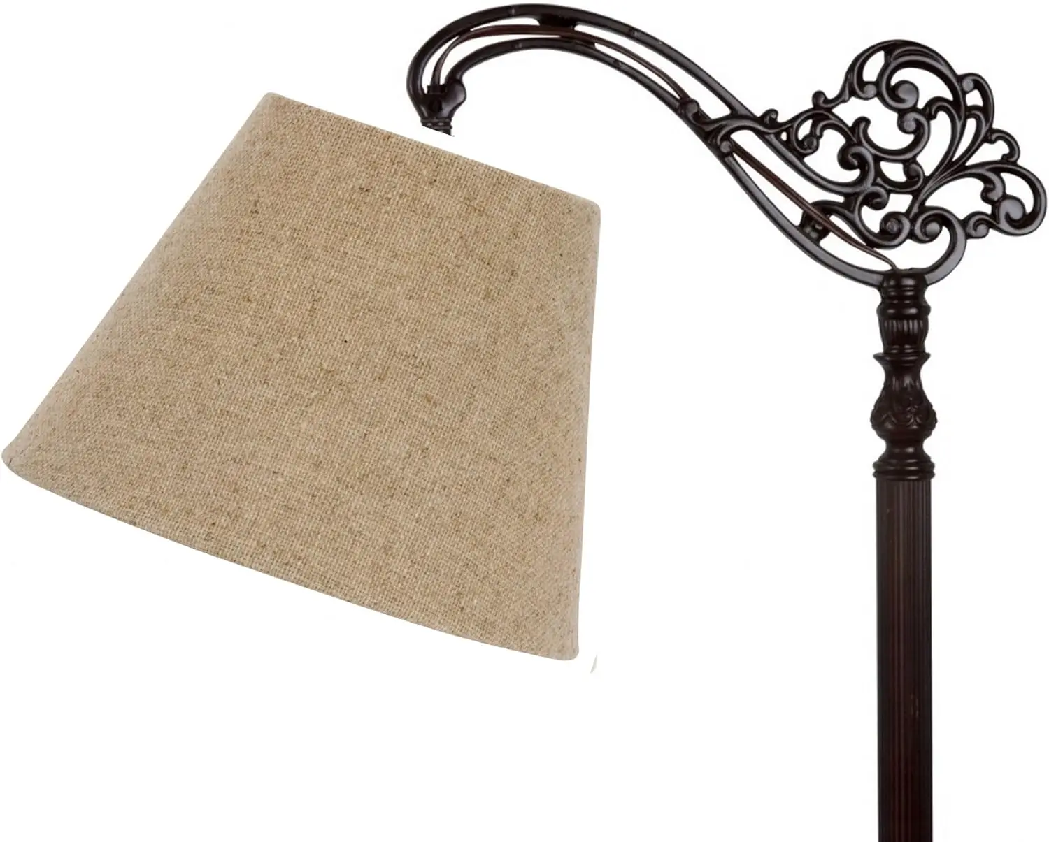 

Tan 10 Inch Burlap European Drum Lamp Shade with Uno Fitter (6x10x7.5)