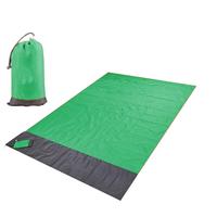 140X200CM Outdoor Camping Nylon Pocket Picnic Mat Mattress Folding Lawn Hiking Lightweight Mat Sand Beach Blanket Waterproof Mat