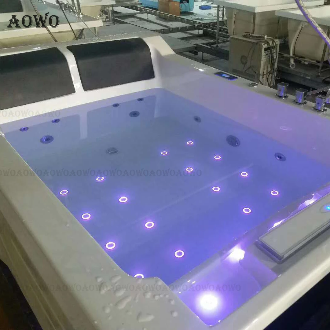 Baignoire Spa Balneo De Luxe for 2 Person Spa Bathtub Hot  Hydro Massage Yakossi whirlpool Bathtub Lay Z Tubs
