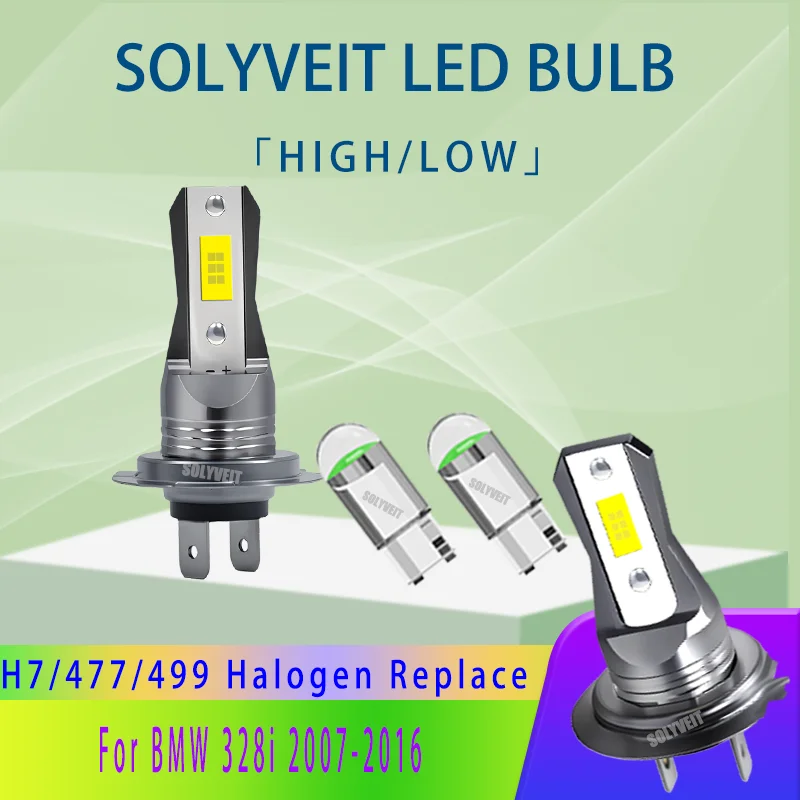 

Discover 4500LM radiance with a simple H7 switch LED For BMW 328i 2007-2016 2007 2008 2009 2010 2011 2012 2013 2014 2015 2016