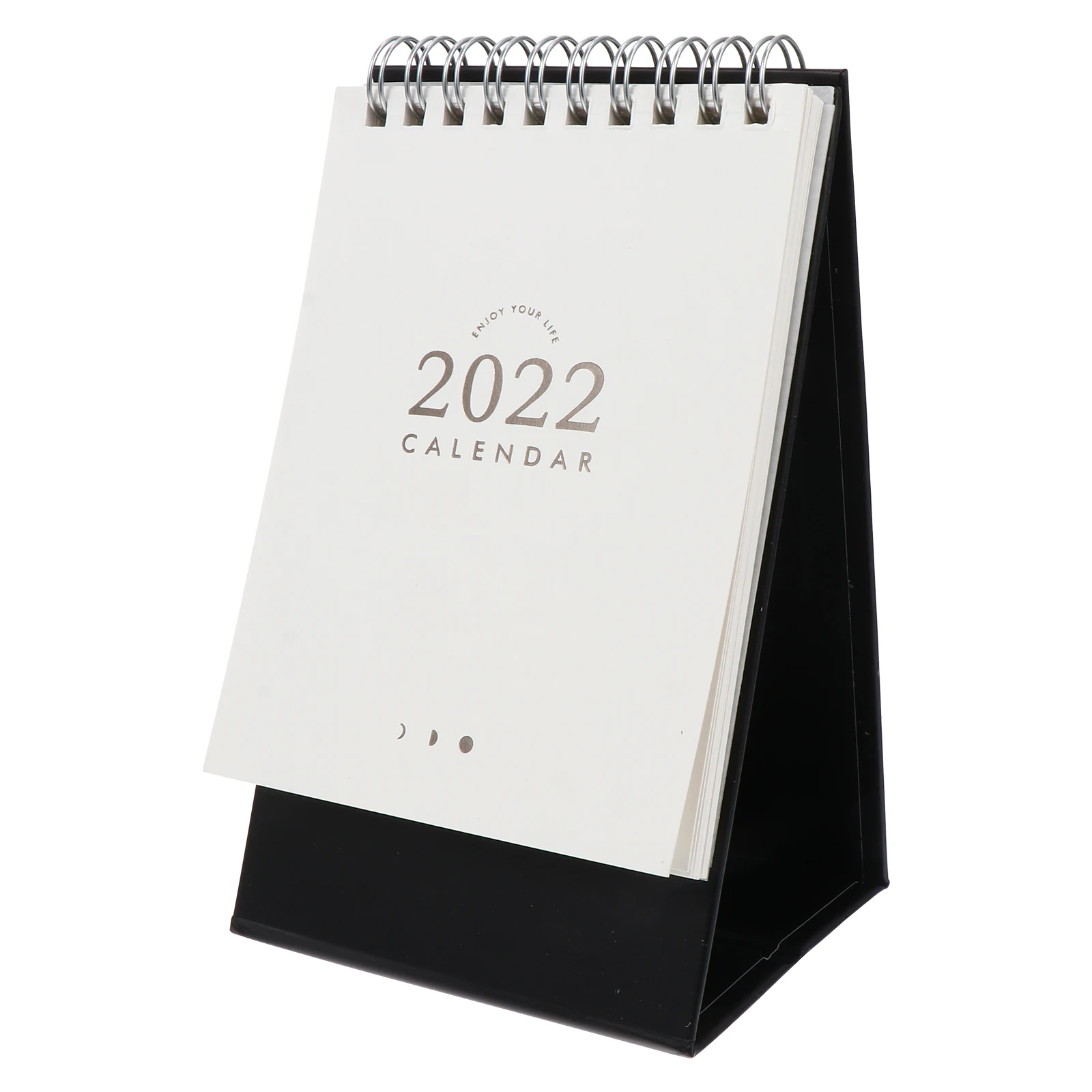 

2022 Desk Calendar Office Creative Paper Desktop Decor Table Easel Tent Schedule Simple Stylish Great Gift Children Adults Room