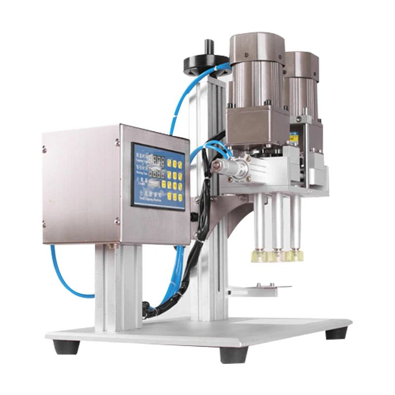 

Commercial Semi-Automatic Capping Machine Platypus Capping Machine Mineral Water Screwing Cap Spraying Machine