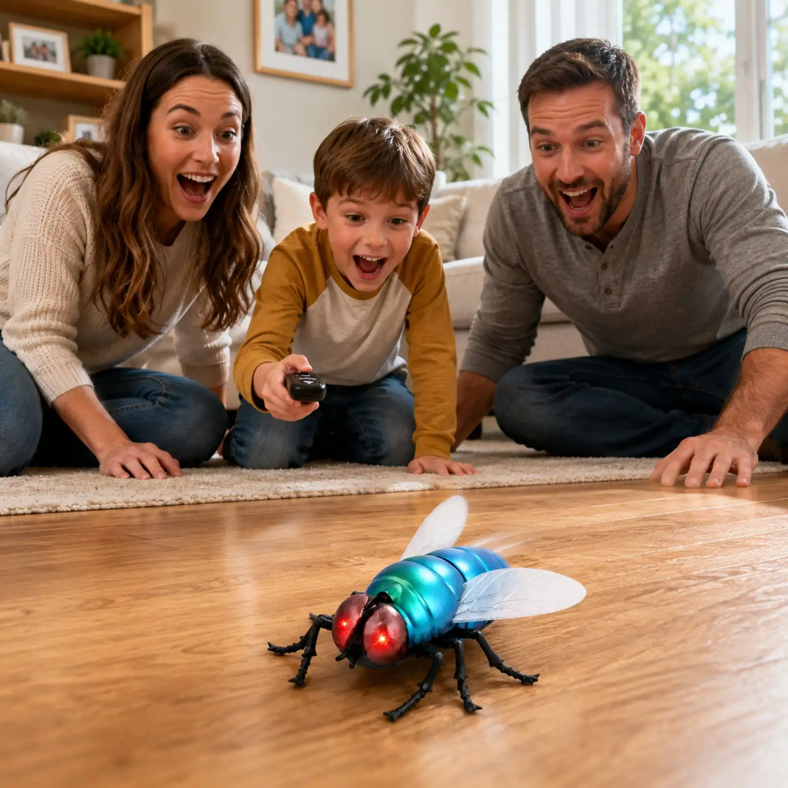 Realistic Fake Fly Mosquito RC Vehicle, Wireless Remote Control Insect Toy, Novelty Prank Gift