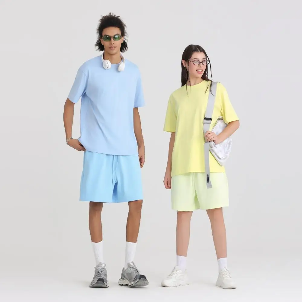 

OEM Mens 100% Cotton O-neck Short Sleeve T-Shirt for Summer Lightweight Soft Tee Koeran Basic Casual Streetwear Unisex