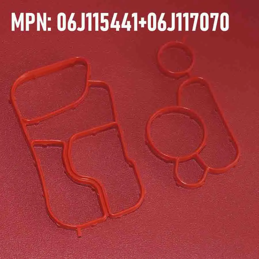 

1 комплект прокладок масляного радиатора 03P115389B, 03P115389, 03P115389A ДЛЯ SKODA FABIA Audi VW 06J115441+06J117070