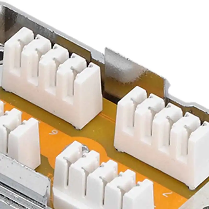 2 قطعة/الوحدة CAT6 صندوق وصلات صندوق أسلاك الشبكة البلاستيكية منفذ واحد مع أداة تركيب للاتصالات المعدات الإلكترونية