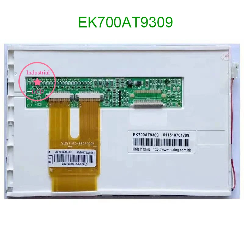 

LCD EK700AT9309 Оригинальный 7-дюймовый экран дисплея 800×480