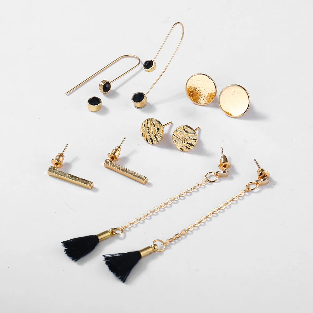 

33 Pairs/5 Women's Earrings Fashion Night Club Accessory Confidence-boosting Gift for