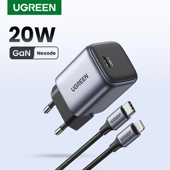 Ugreen-20W 30W GaN 고속 충전기, PD, USB c타입 충전기, PD3.0, QC3.0, 아이폰 14, 13, 12, 11 용 고속 충전, 신제품 세일